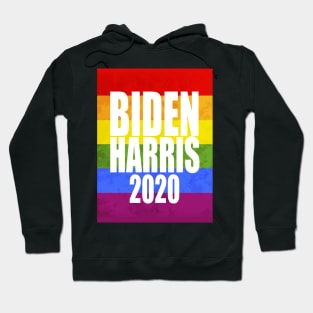 Biden Harris 2020 LGBTQ Pride Rainbow Hoodie